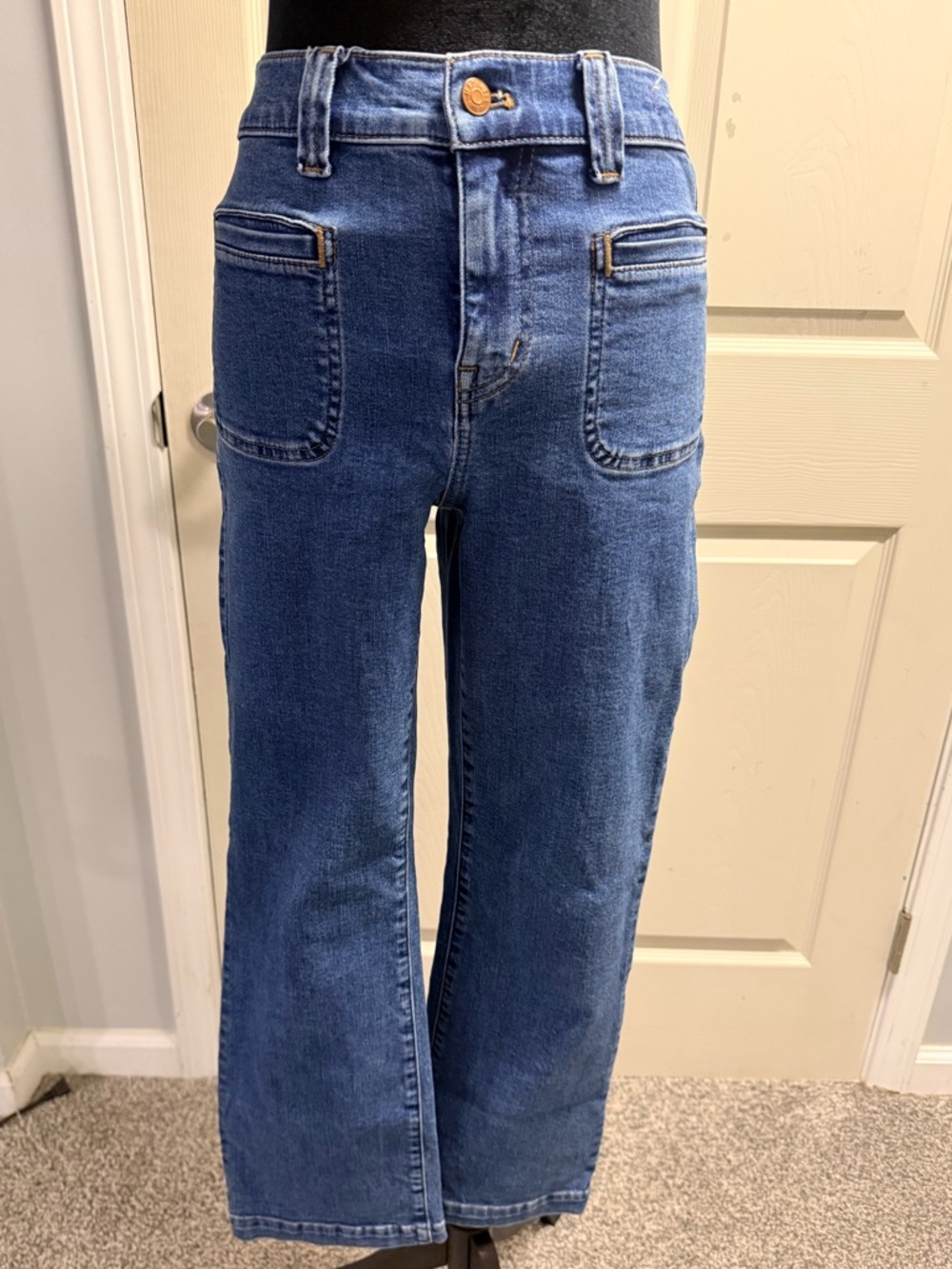Madewell Mid-Rise Kick-out Women’s Jeans - Blue